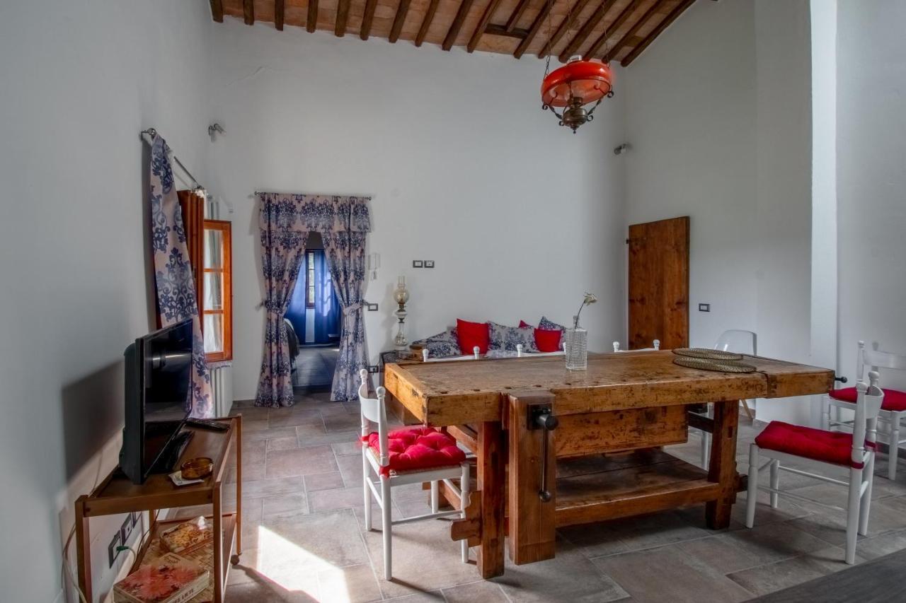 סאן דונינו Appartamento Con Vista Panoramica In Chianti מראה חיצוני תמונה