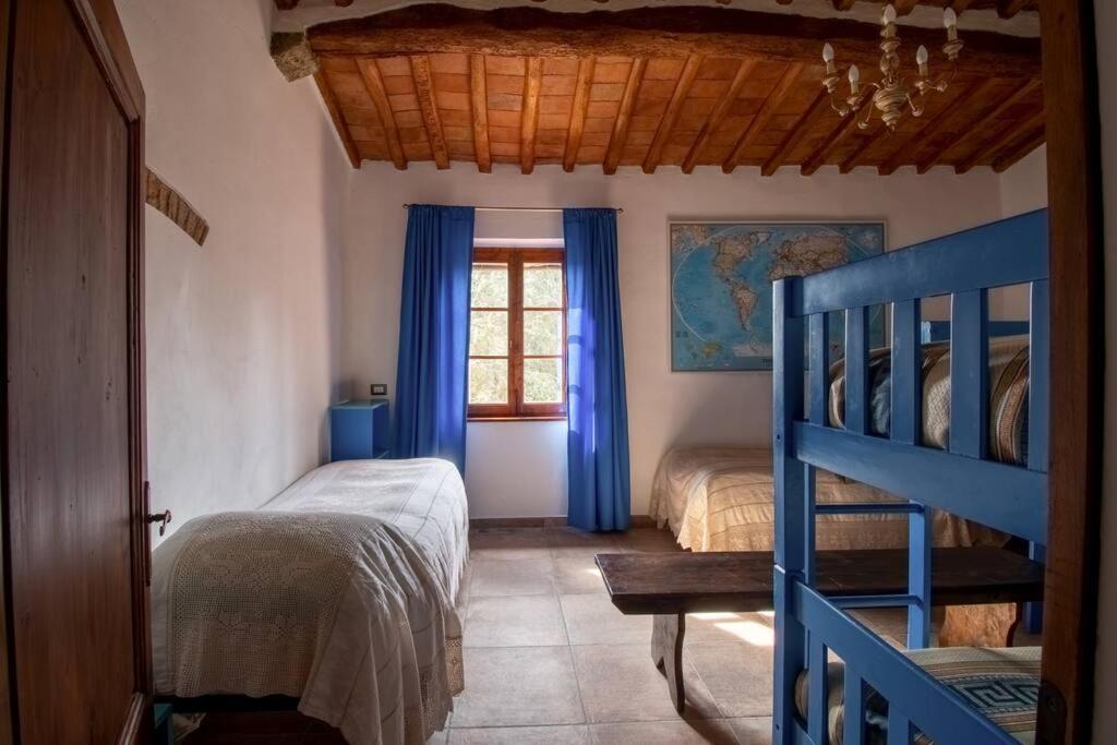 סאן דונינו Appartamento Con Vista Panoramica In Chianti מראה חיצוני תמונה