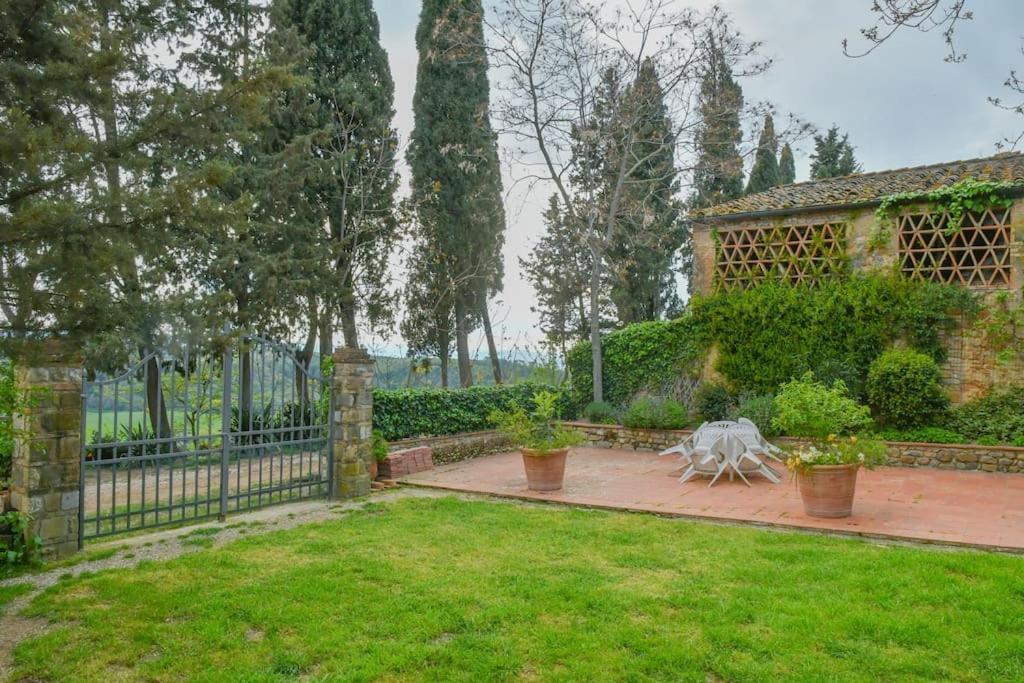 סאן דונינו Appartamento Con Vista Panoramica In Chianti מראה חיצוני תמונה
